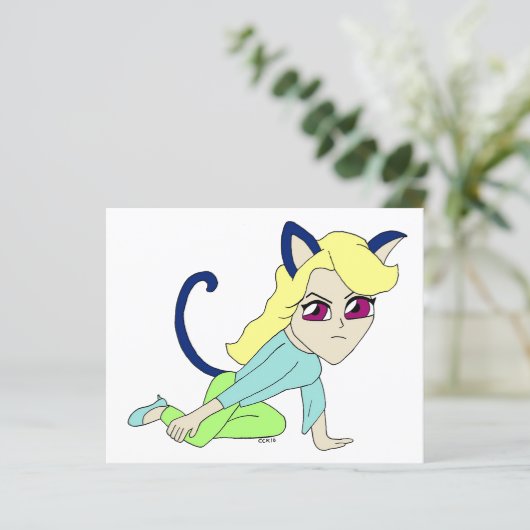 chibi catgirl  (Standing Front)