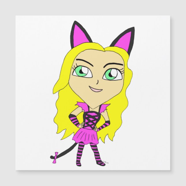 chibi catgirl   (Front)