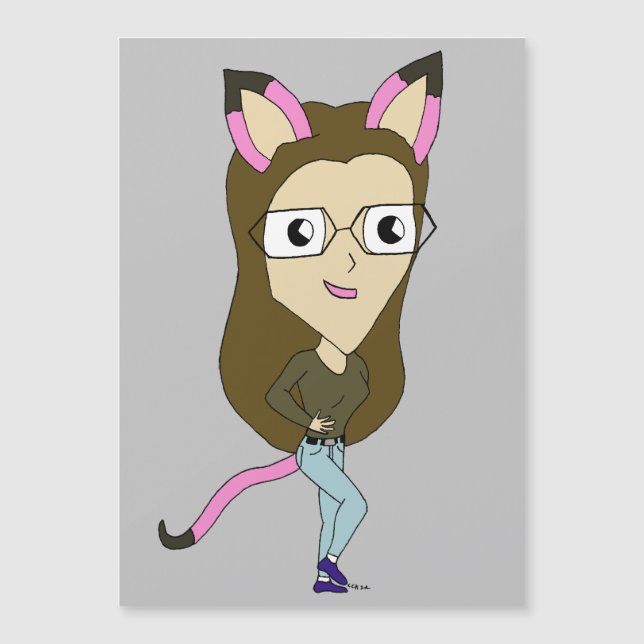 chibi catgirl   (Front)