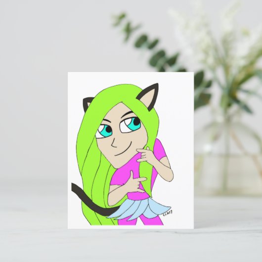 chibi catgirl (Standing Front)