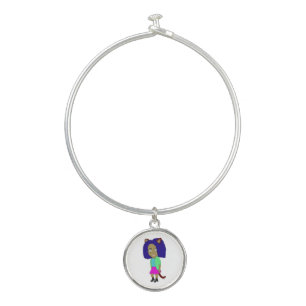chibi catgirl bangle bracelet