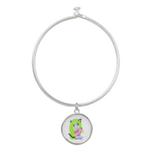 chibi catgirl  bangle bracelet