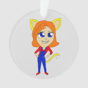 chibi catgirl ornament
