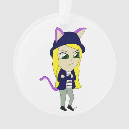 chibi catgirl  ornament