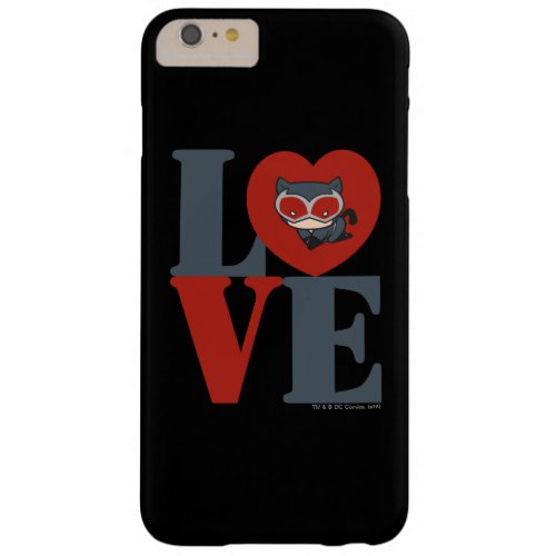 Chibi Catwoman LOVE Barely There iPhone 6 Plus Case