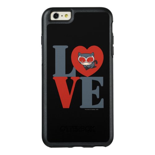 Chibi Catwoman LOVE OtterBox iPhone 66s Plus Case