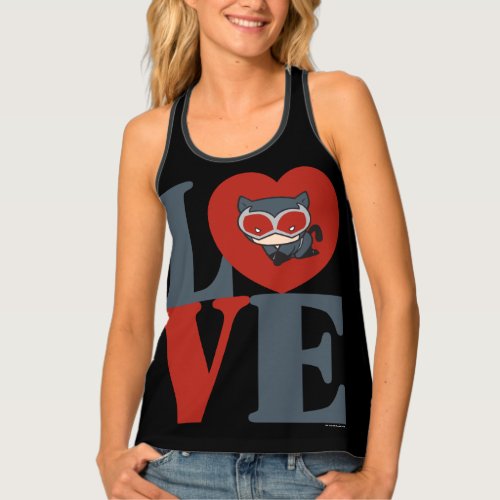 Chibi Catwoman LOVE Tank Top