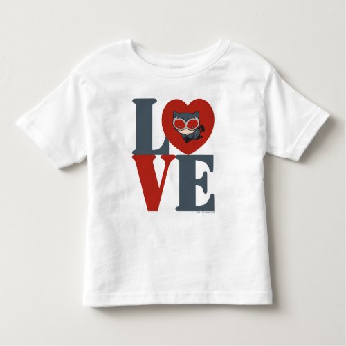 Chibi Catwoman LOVE Toddler T_shirt