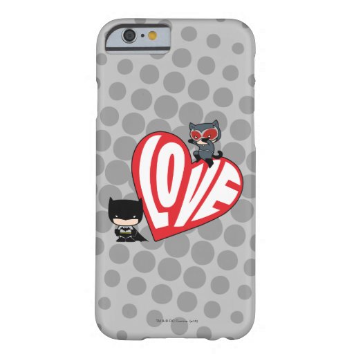 Chibi Catwoman Pounce on Batman Barely There iPhone 6 Case