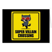 Chibi Catwoman Super Villain Crossing Sign (Front Horizontal)