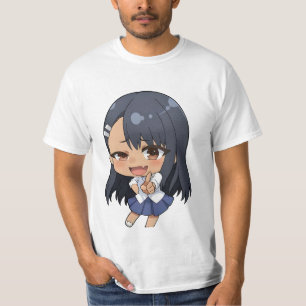 Chibi character icons from the Nagatoro anime T-Shirt