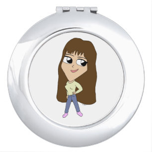 chibi compact mirror