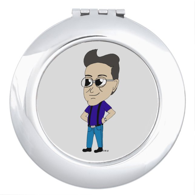chibi     compact mirror (Front)