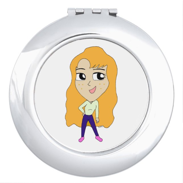 chibi   compact mirror (Front)