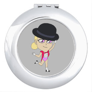 chibi compact mirror