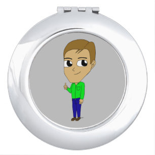 chibi compact mirror