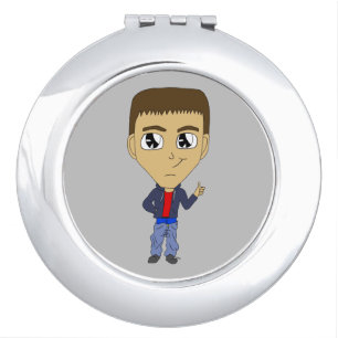 chibi compact mirror