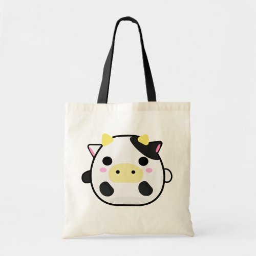 Chibi Cow Tote Bag