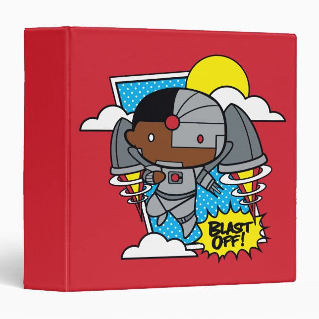 Chibi Cyborg Blast Off! Binder (Front/Spine)