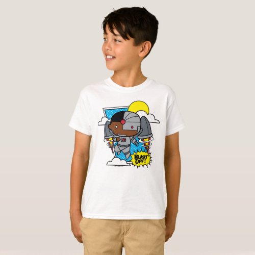 Chibi Cyborg Blast Off T_Shirt