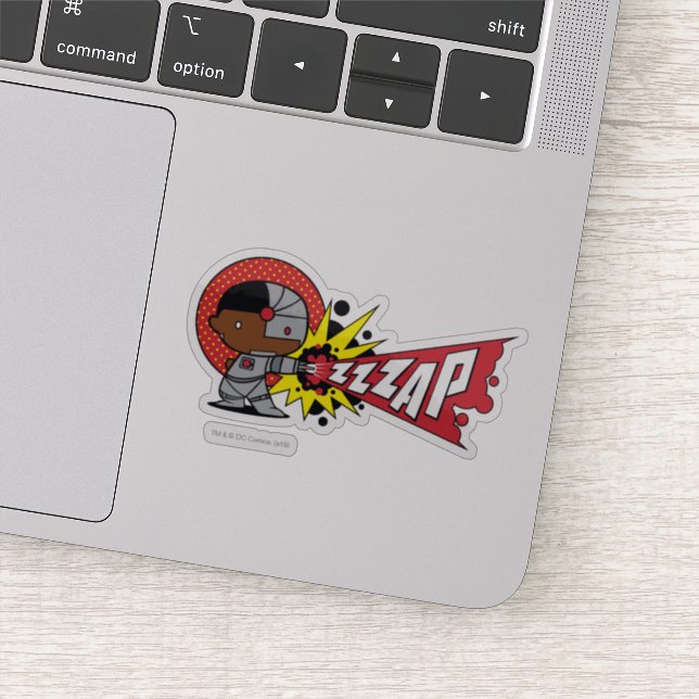 Chibi Cyborg's Cybernetic Cannon Sticker (Detail)