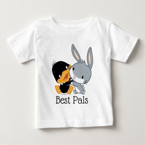 Chibi DAFFY DUCK  BUGS BUNNY Baby T_Shirt