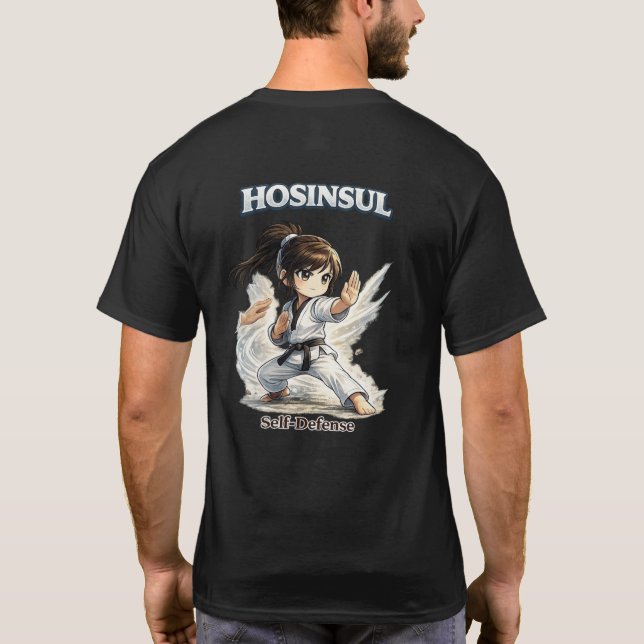 Chibi Dojo Hosinsul Self-Defense T-Shirt (Back)