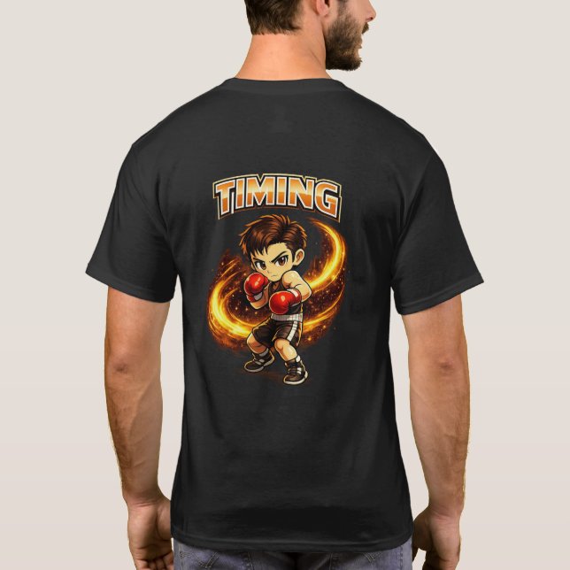 Chibi Dojo Timing Boxing Shirt (Back)