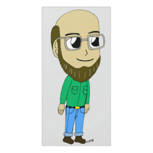 chibi door sign