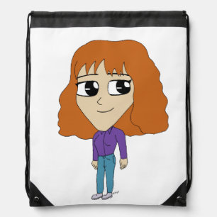 chibi    drawstring bag
