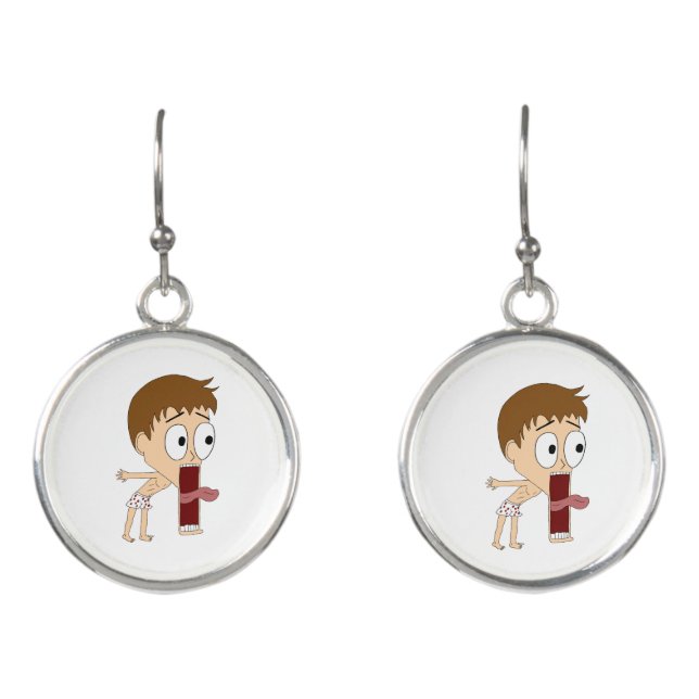 chibi    earrings (Front)
