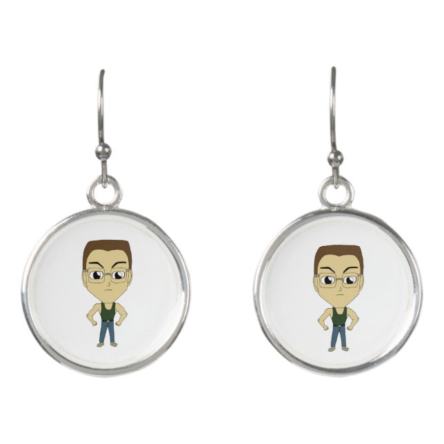 chibi      earrings (Front)