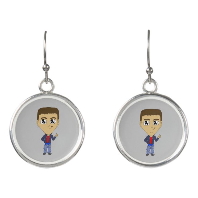 chibi     earrings (Front)