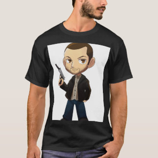 Chibi Eastern‑European Street Survivor T-Shirt
