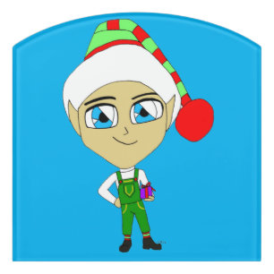 chibi elf    door sign