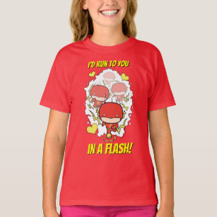 Chibi Flash - I'd Run To You In A Flash Valentine T-Shirt