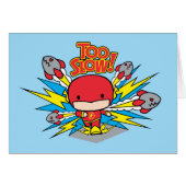 Chibi Flash Outrunning Rockets (Front Horizontal)