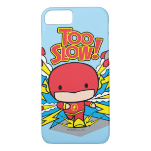 Chibi Flash Outrunning Rockets iPhone 8/7 Case