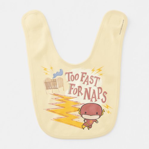 Chibi Flash  Too Fast For Naps Baby Bib