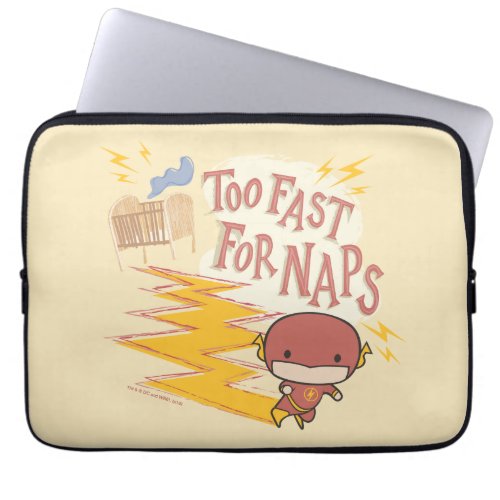 Chibi Flash  Too Fast For Naps Laptop Sleeve