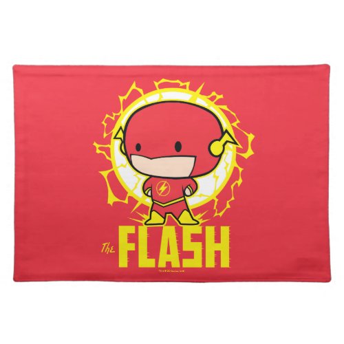 Chibi Flash With Electricity Cloth Placemat