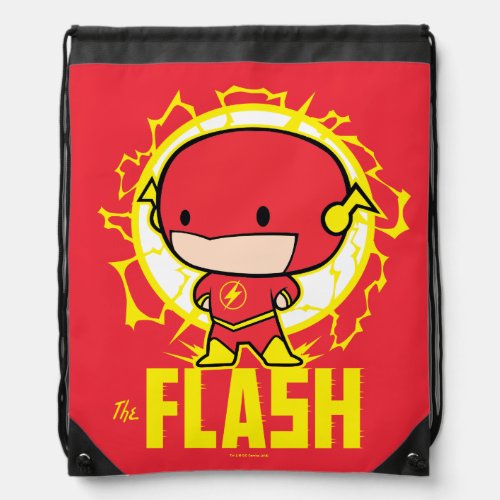 Chibi Flash With Electricity Drawstring Bag