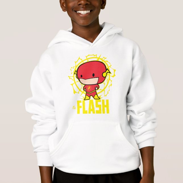 Chibi Flash With Electricity Hoodie (Front)