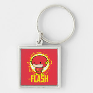 Chibi Flash With Electricity Keychain