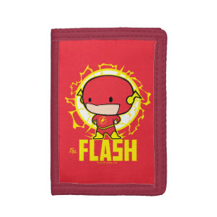 Chibi Flash With Electricity Tri-fold Wallet