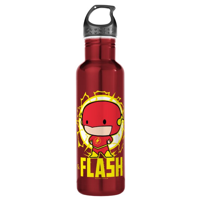 Chibi Flash With Electricity Water Bottle (Front)