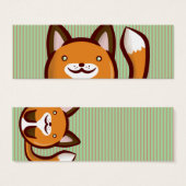 Chibi Fox Bookmark (Front & Back)