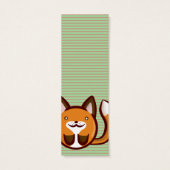 Chibi Fox Bookmark (Back)