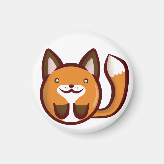 Chibi Fox Magnet (Front)