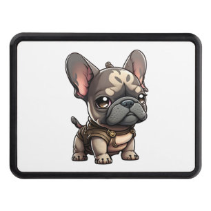 Chibi French Bulldog Hitch Cover